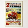 2 Circuito Lisboa- Postal Metálico 10x15